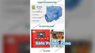 防爆ディーゼル発電機 00kva ATEX ゾーン