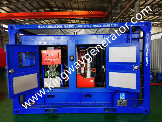 ATEX Zone 2 375CFM サリバン防爆ディーゼルエアコンプレッサー キングウェイ DNV フレーム