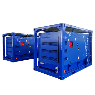 国内の沖合いのプラットホームの地帯1の地帯2Generator DNVGL 2.7-1のスキッド フレーム120kw 150kva