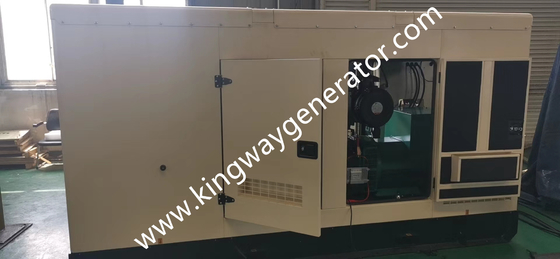 セリウムのKingway良質90KW NGの天燃ガスの発電機はCummins Engineによって低い消費に動力を与えた