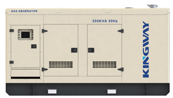 鉱山の使用Cumminsの天燃ガスの発電機水は250KVA 200KWを冷却した