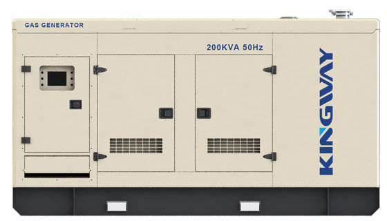 鉱山の使用の天燃ガスの発電機水は250KVA 200KWを冷却した