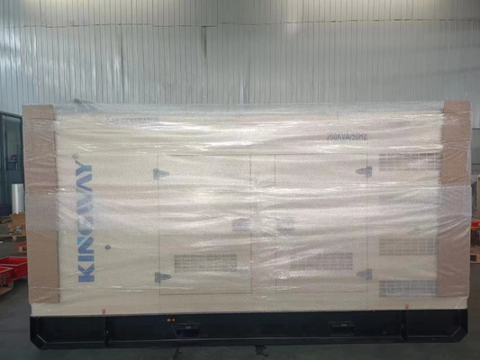 ガスのヒート ポンプのエアコンのために無声250KVA天燃ガスのCummins 200kwの発電機