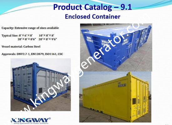 CSCの倍は10ft 20ft DNV 2.7-1の沖合いの容器を証明した