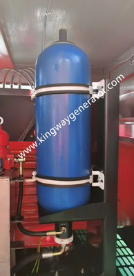 ATEX Zone 2 375CFM サリバン防爆ディーゼルエアコンプレッサー キングウェイ DNV フレーム