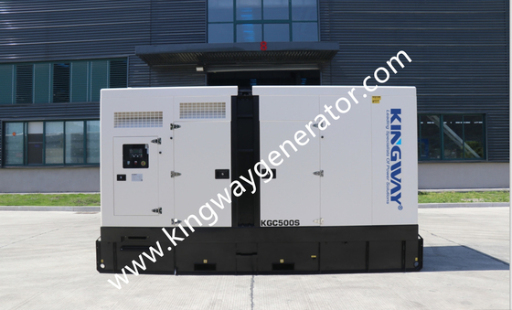 750KVA 600KWのコンテナ輸送の構造のための無声Cumminsのディーゼル発電機