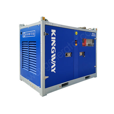 100kVA エンジン付き防爆船舶用発電機、ATEX Zone 2 & DNV 2.7-1 準拠
