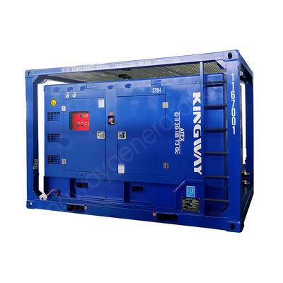 国内の沖合いのプラットホームの地帯1の地帯2Generator DNVGL 2.7-1のスキッド フレーム120kw 150kva