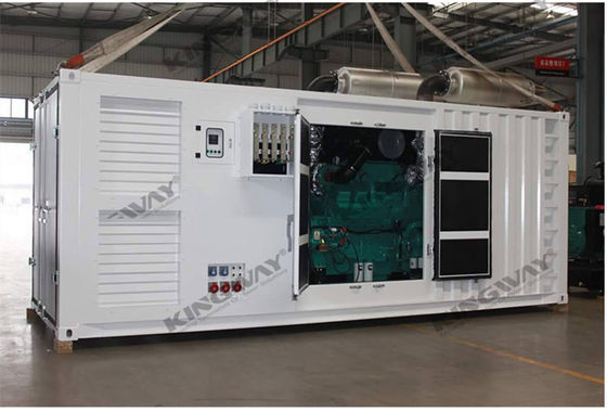 防音ディーゼル発電機 400v 50hz 3相4線電源発電機セット 防音ディーゼルジェネセット