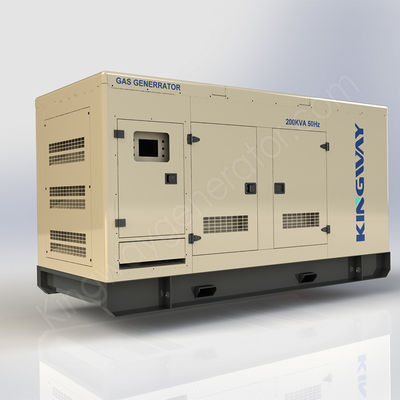 サイレントガスジェネセット CE証明書 50HZ/60HZ 240V/120V 50kw パワーガス発電機セット ブランドエンジン
