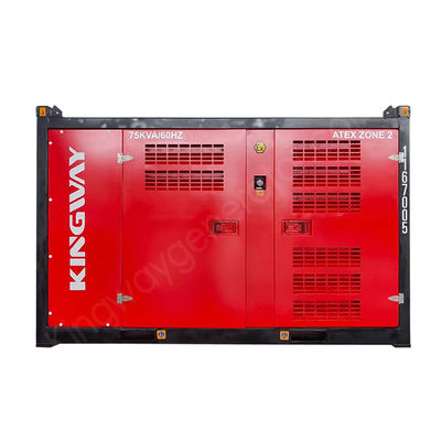 アテックスゾーン2 爆発防止 60kva 1250KVA リグ 安全ディーゼル発電機 石油・ガス場用 DNV2.7-1 リフティングフレーム