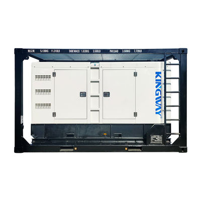アテックスゾーン2 爆発防止 60kva 1250KVA リグ 安全ディーゼル発電機 石油・ガス場用 DNV2.7-1 リフティングフレーム
