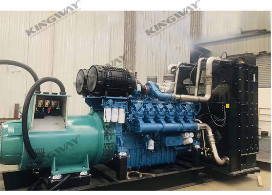 スーパーサイレント 屋根裏625kva 500kw 400v 50hz 3相4ワイヤジェネレーター ディーゼルジェネセット