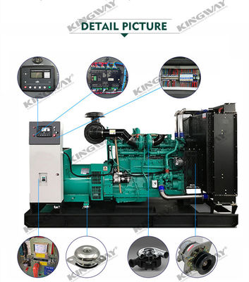 スーパーサイレントキャノピーディーゼル発電機 30kva に 500kva 400v 50hz 3 相 4 線式ディーゼル発電機セット