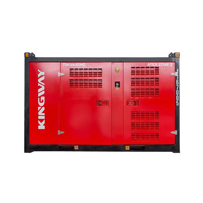 75KVA 600KVA 50HZ 60HZ ATEX認定ゾーン2 爆発防止ディーゼル発電機セット 静かな発電機セット