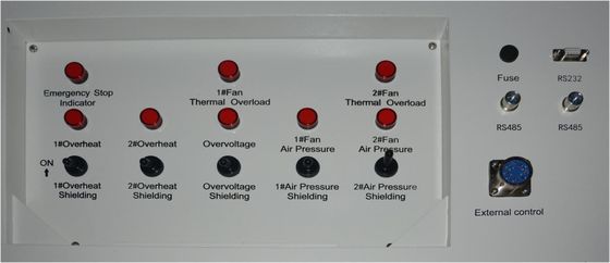 試験用ディーゼル発電機 400v 50hz3 段階 4 ワイヤレシシブロードバンク 500kw