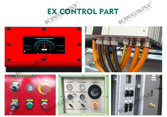 供給 800kva 400v 50hz ディーゼルエンジン アテックスゾーン2 発電機