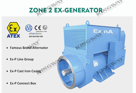 供給 800kva 400v 50hz ディーゼルエンジン アテックスゾーン2 発電機