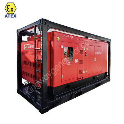 アテックス ゾーン 1 ゾーン 2 爆発防止 1250KVA リグ 安全なディーゼル発電機 DNV2.7-1 リフティングフレーム