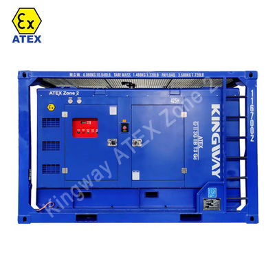 アテックス ゾーン 1 ゾーン 2 爆発防止 1250KVA リグ 安全なディーゼル発電機 DNV2.7-1 リフティングフレーム