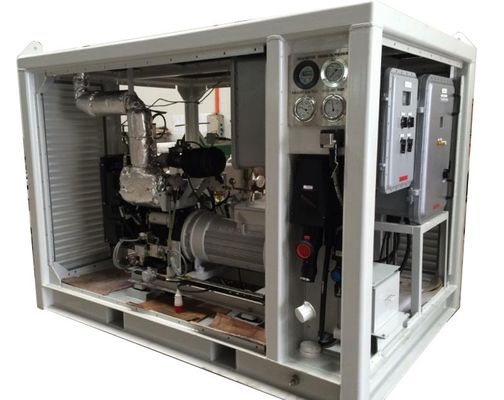 沖合プラットフォーム 覆い 25kva 400v 50hz 3相 4線 ゾーン 2 防爆ディーゼル発電機
