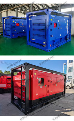 20KVA ゾーンII 爆発防止型 静かなディーゼル発電機 DNV 2.7-1 に搭載