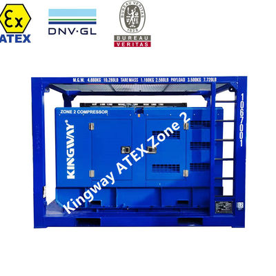 DNV2.7-1 スキッドフレームプラットフォーム ATEX認証 3相 800kw 1000kvaゾーン2 防爆ディーゼル発電機セット サービスエンジン