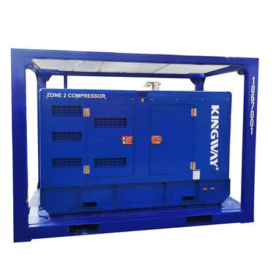 ATEX認証 3相 200kW 250kvaゾーン2 防爆ディーゼル発電機セット DNVGL 2.7-1 スキッドフレームプラットフォームサービスエンジン