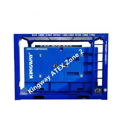 ATEX認証3相 DNVGL 2.7-1 スキッドフレーム 120kw 150kva 陸上オフショアプラットフォームゾーン2発電機