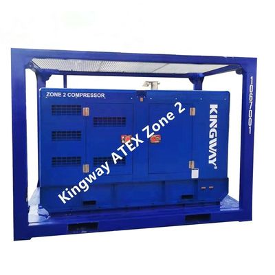 60KVA Kingway ATEX 認証ゾーン 2 エクス 証明ディーゼル発電機セット DNV 標準のオフショアサービス リフティングフレーム