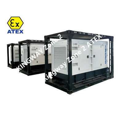 キングウェイ 125KVA ATEX 認定 2.7-1 DNV 標準 リフティングフレーム T3 ゾーン 2 石油工学の防災発電機