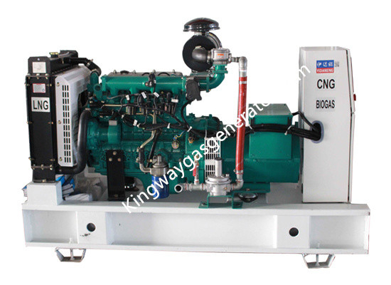 60KW 75KVA Kingway Cummins Engineの無声ガスの発電機セット