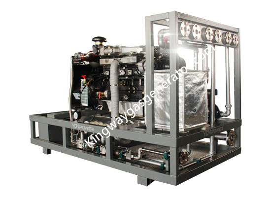 40KW 50KVA キングウェイ・カミンズ ガスエンジン 静かなLPG発電機セット