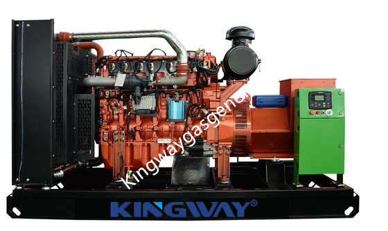 セリウムのKingway良質90KW NGの天燃ガスの発電機はCummins Engineによって低い消費に動力を与えた