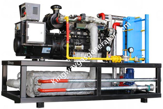 125kva 100KW鉱山の使用のための3段階のガスの発電機のYuchaiの発電機セット