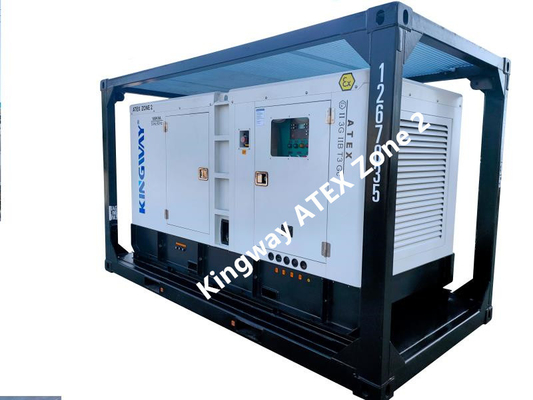 ATEXの地帯2の耐圧防爆ディーゼル機関の空気圧縮機186CFM 100つのPsi