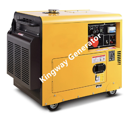 5KWボートのために置かれるディーゼル発電機ガソリン ガソリン発電機のポータブル
