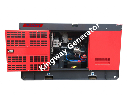 水は国内電気のための無声15KVA 12KWの携帯用発電機を冷却した
