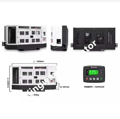 リーファーの容器のディーゼル機関のリーファーのGenset Kingway 15KVAクリップ