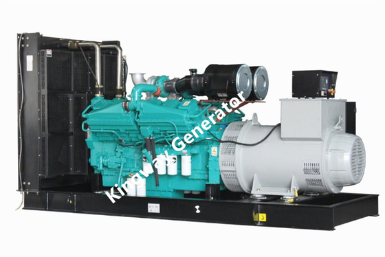 1000KW 1500 Rpmのディーゼル発電機Yuchaiエンジンによって動力を与えられる1250 KVA DGセット