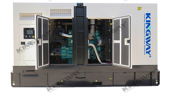 販売のWeichai Yuchai Cumminsのガスエンジンのための無声500KVA 400KWのバイオガスの発電機セット