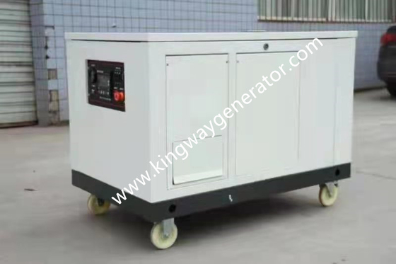 Kingway 50/60HZ 1/3phase 5.5kw Lifanエンジンの家のコックのための飲用無声天燃ガスの発電機セット