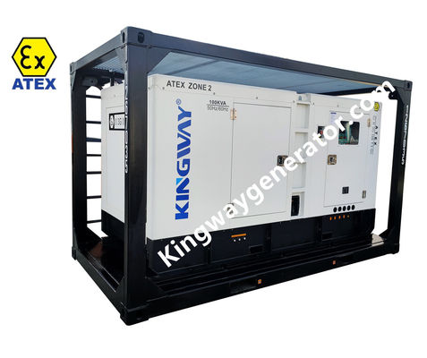 300KVA キングウェイ 防爆型 静音ディーゼル発電機 ATEXゾーン2機器