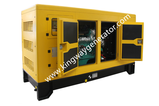 375KVA 300KW 3段階のパーキンズ エンジンの無声ディーゼル発電機セットATS