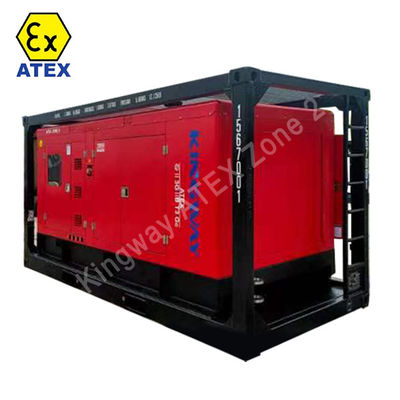 45kva 400v 50hz 3相4線 防爆ディーゼルエンジン DNV2.7-1 認証されたリフティングフレーム ATEX ゾーン2用ディーゼル発電機