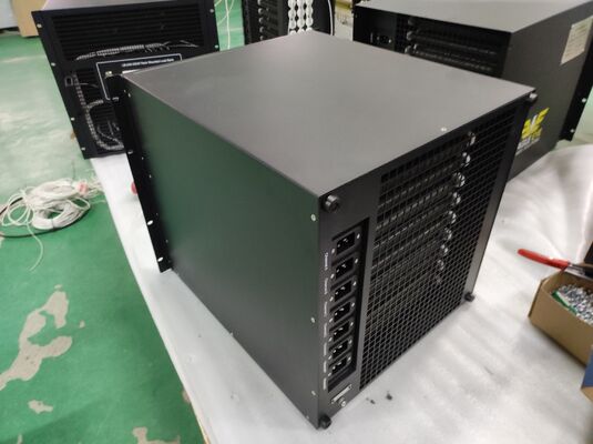 サーバーシミュレートされたラックマウント型ロードバンク AC240V 20kW データセンターの試運転
