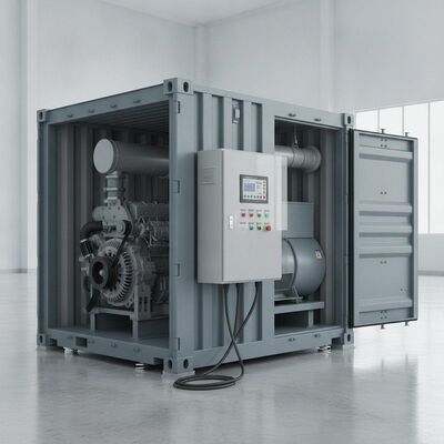 800kW 1000kVA 20フィートISOコンテナサイレントマリンディーゼル発電機セット（SmartGen ATSコントローラー付き）