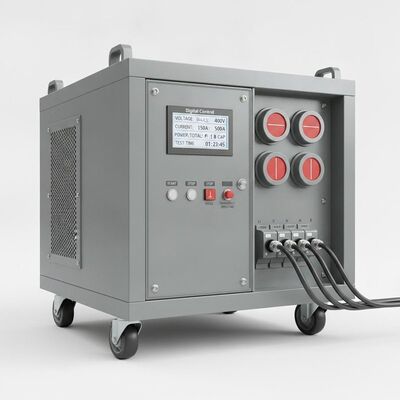 100kW ポータブル 3相 RCD 抵抗・容量負荷バンク デジタル制御 発電機 UPS 試験システム